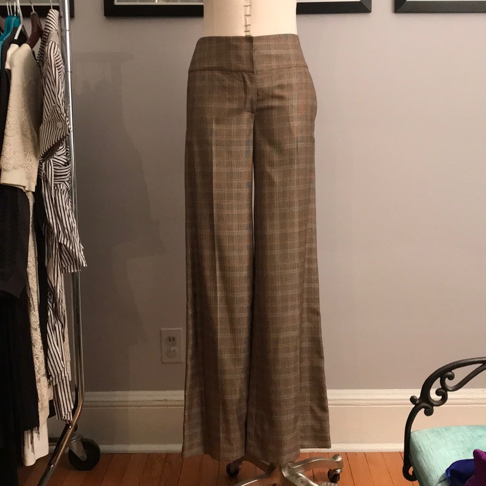 DIANE vonFurstenberg HIGH WAISTED/WIDE LEG PANT